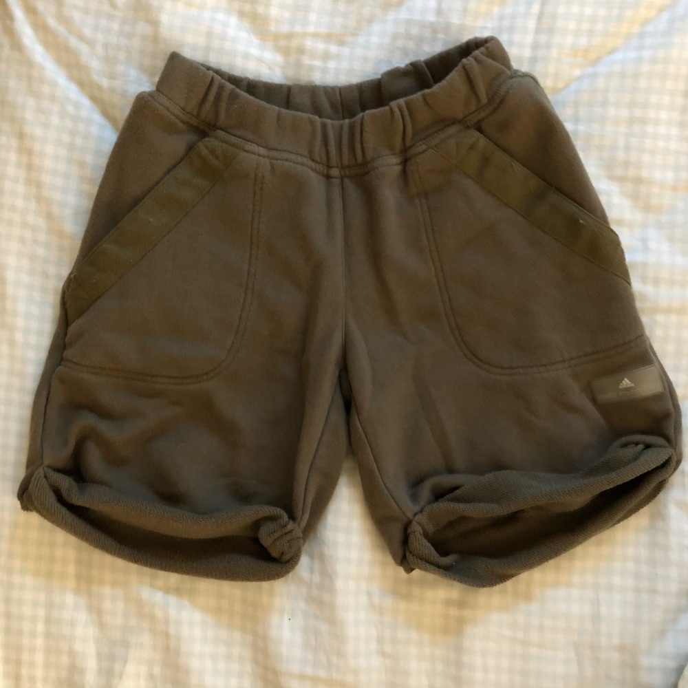 ADIDAS navy green shorts women